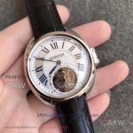 TF Factory Cle De Cartier Tourbillon 35mm Automatic White Dial Women's Watch